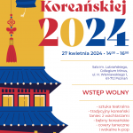 Zaproszenie na Dzień Kultury Koreańskiej 2020